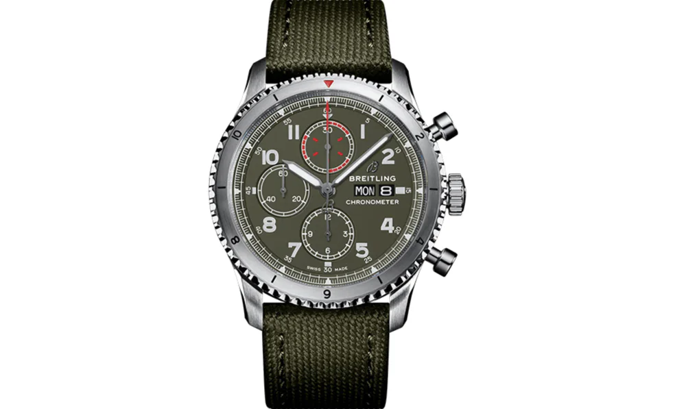BREITLING AVIATOR 8 CHRONOGRAPH 43 CURTISS WARHAWK